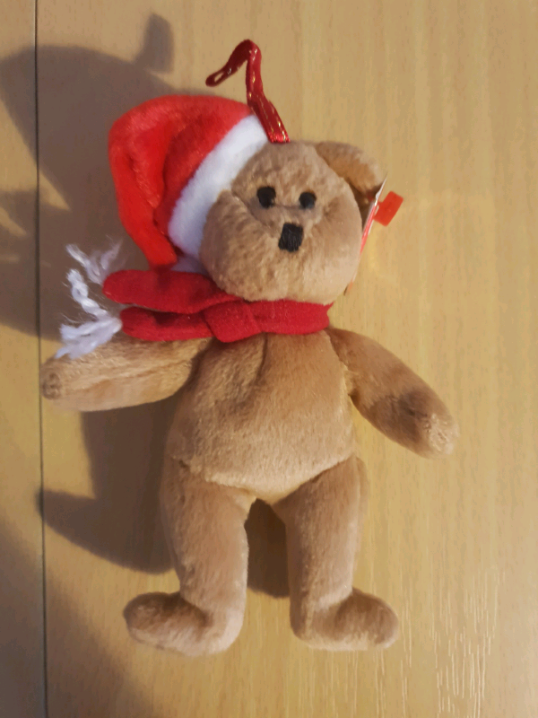 ty 1997 holiday teddy bear
